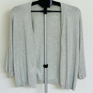 Ann Taylor Gray Cardigan Sweater Size Medium